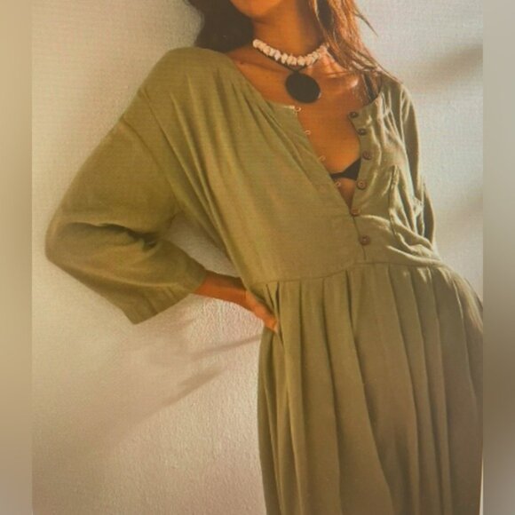 Free People Calsi Jumpsuit Size Small New With Tags - Picture 2 of 7